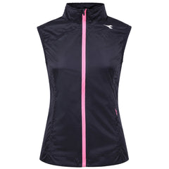 Diadora Logo Womens Black Vest