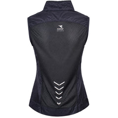 Diadora Logo Womens Black Vest