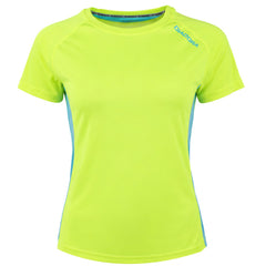 Diadora Eventi Womens Yellow T-Shirt