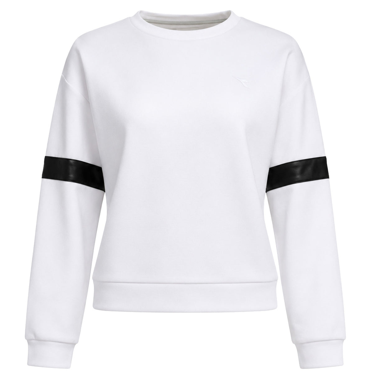 Diadora Plain Womens White Sweater