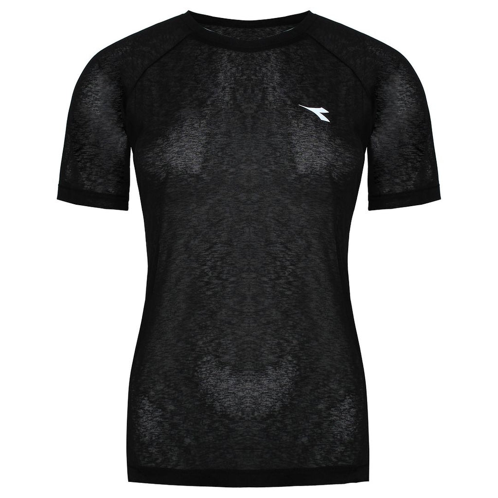 Diadora Active Womens Black T-Shirt