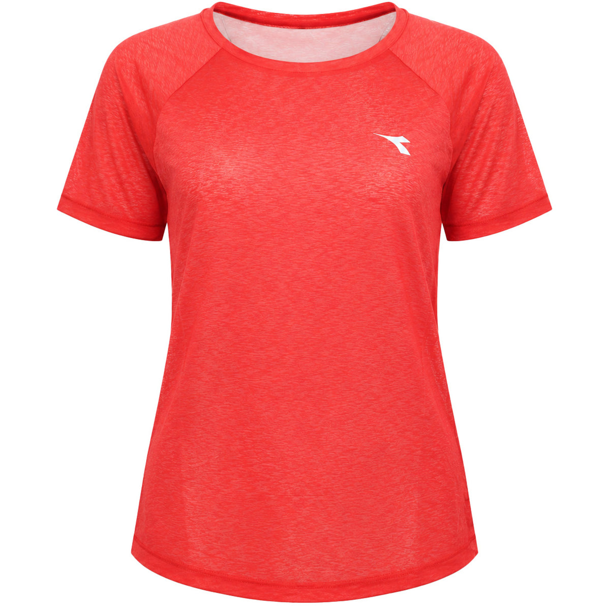 Diadora Active Womens Red T-Shirt