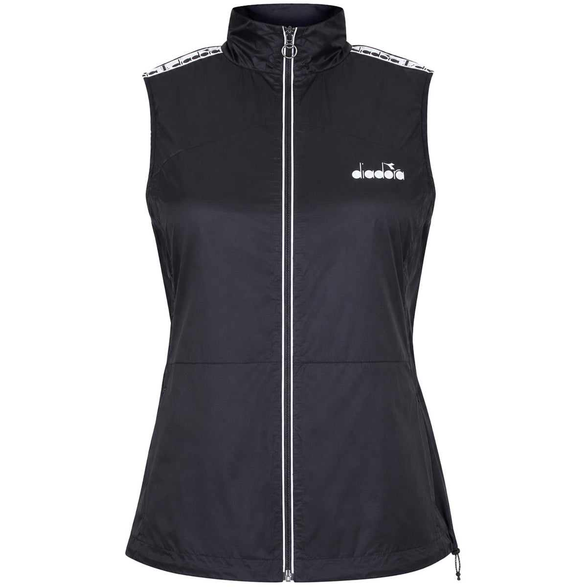 Diadora Lightweight Womens Black Vest