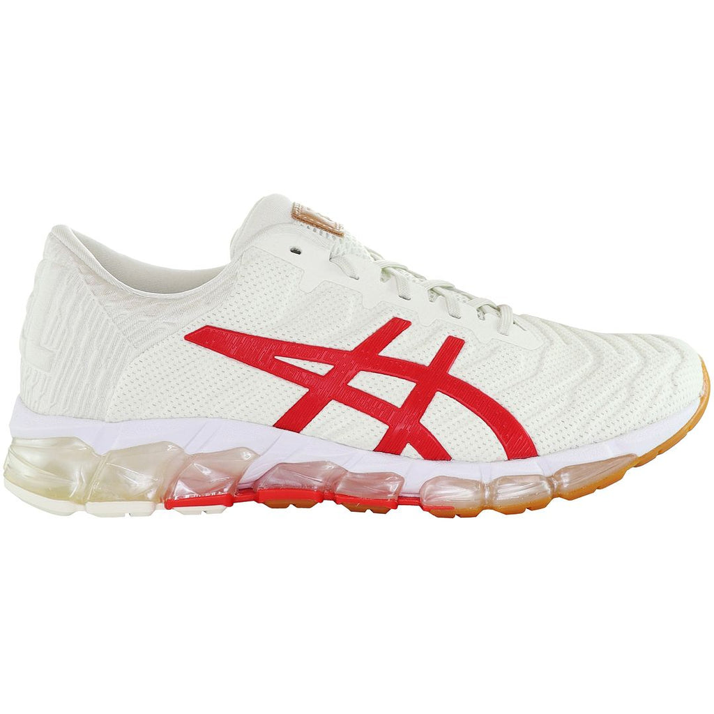 Asics Gel-Quantum 360 5 Womens Cream/Red Trainers