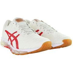 Asics Gel-Quantum 360 5 Womens Cream/Red Trainers