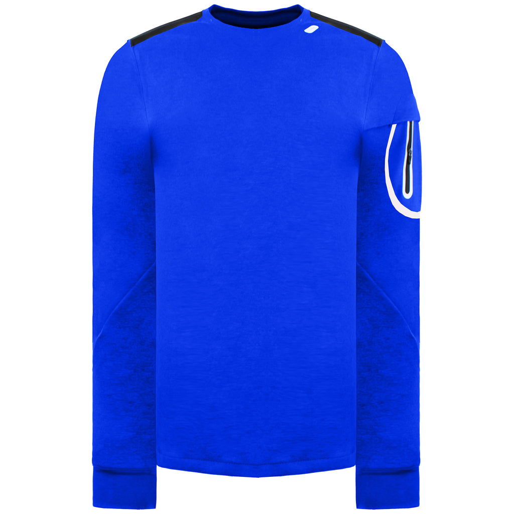 Diadora Sportswear Mens Blue Sweater