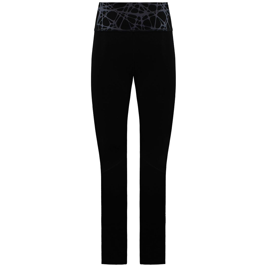 Diadora Evo Womens Black Leggings