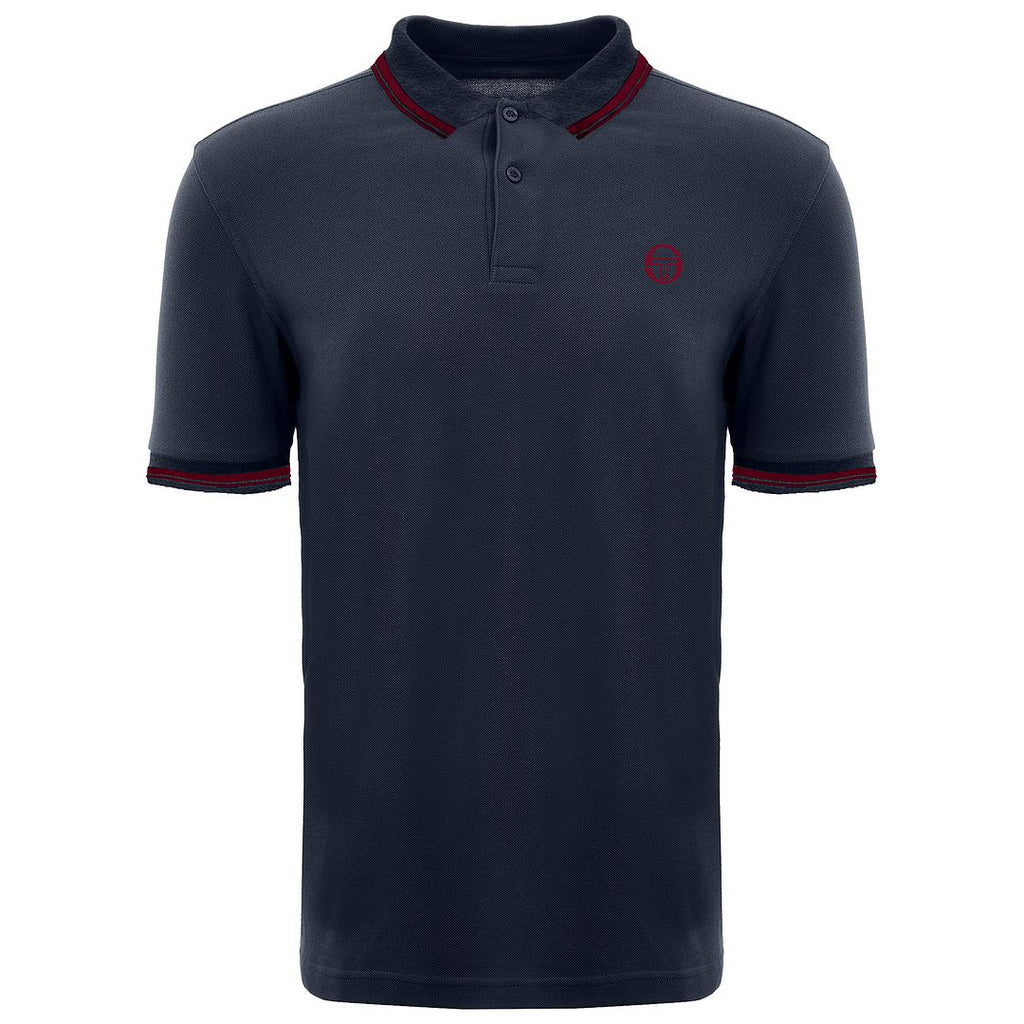 Sergio Tacchini Iconic Mens Navy Polo Shirt