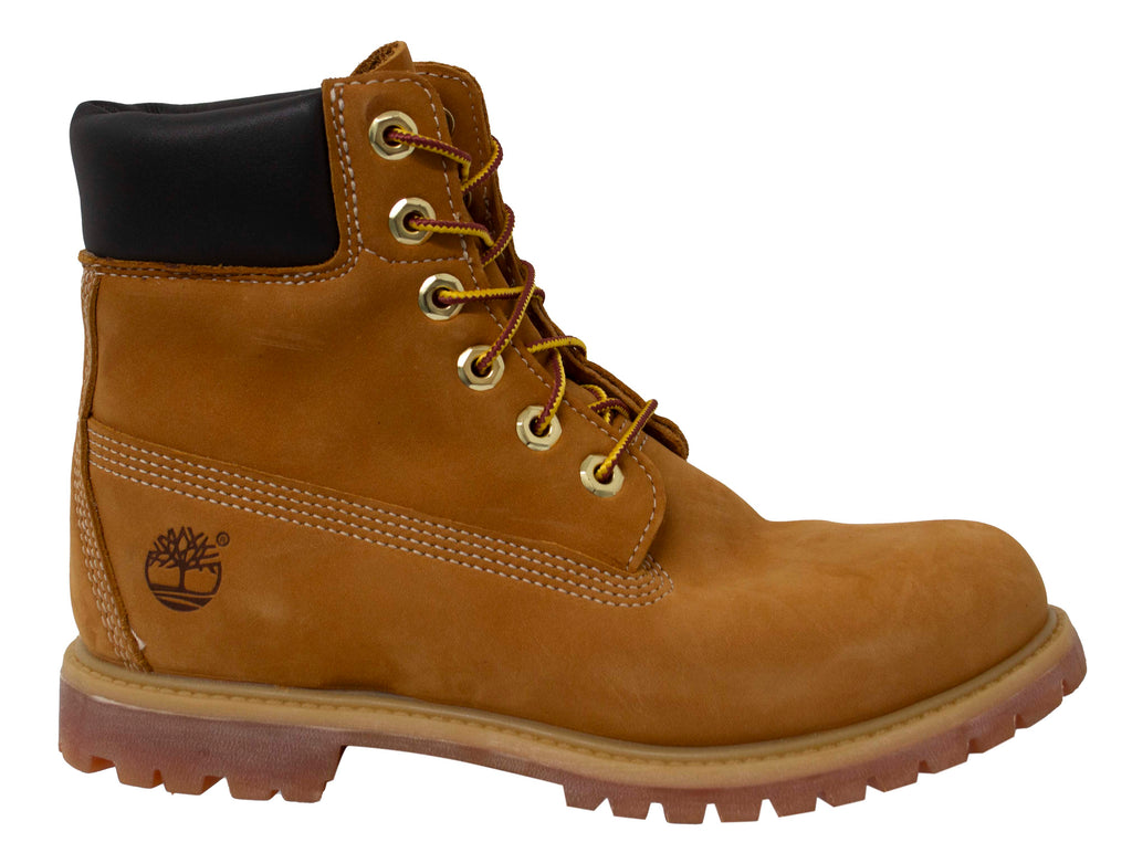 Timberland AF 6 Inch Premium Womens Wheat Leather Boots