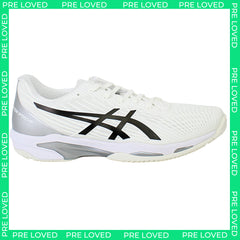 Asics Solution Speed FF 2 Mens White Tennis Shoes NO BOX