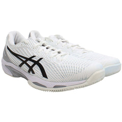 Asics Solution Speed FF 2 Clay Mens White Tennis Shoes