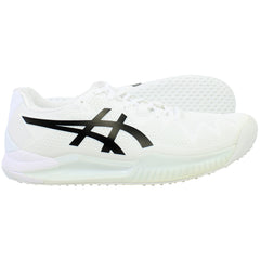 Asics Gel-Resolution 8 Grass Mens White Tennis Shoes