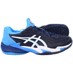 Asics Court FF 3 Novak Mens Navy Tennis Shoes
