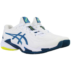 Asics Court FF 3 Clay Mens White Tennis Shoes