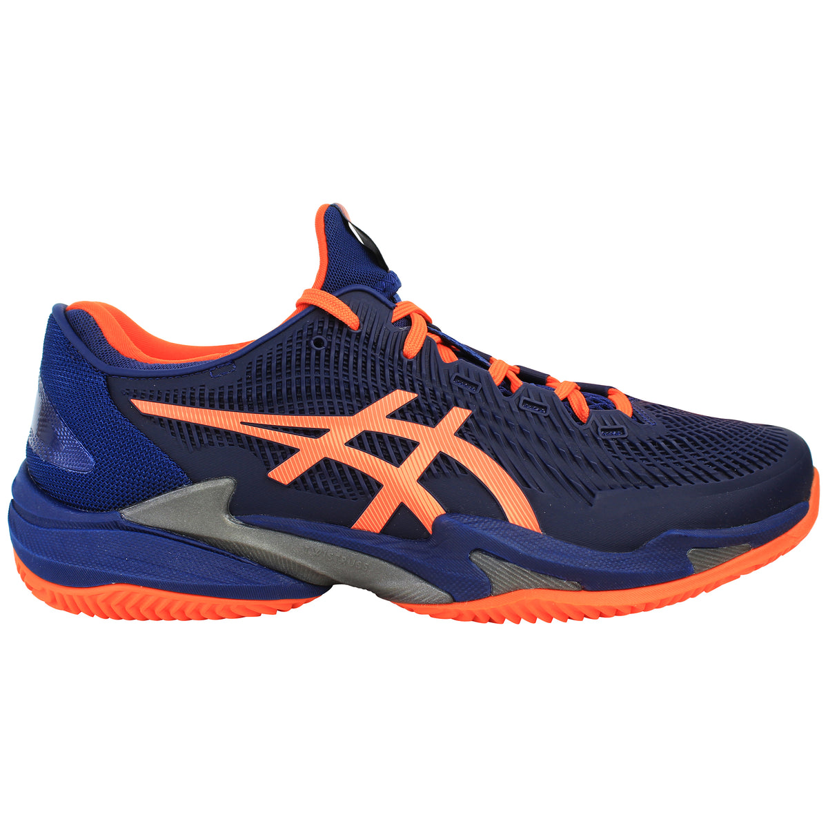 Asics Court FF 3 Clay Mens Navy Tennis Shoes