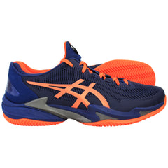 Asics Court FF 3 Clay Mens Navy Tennis Shoes