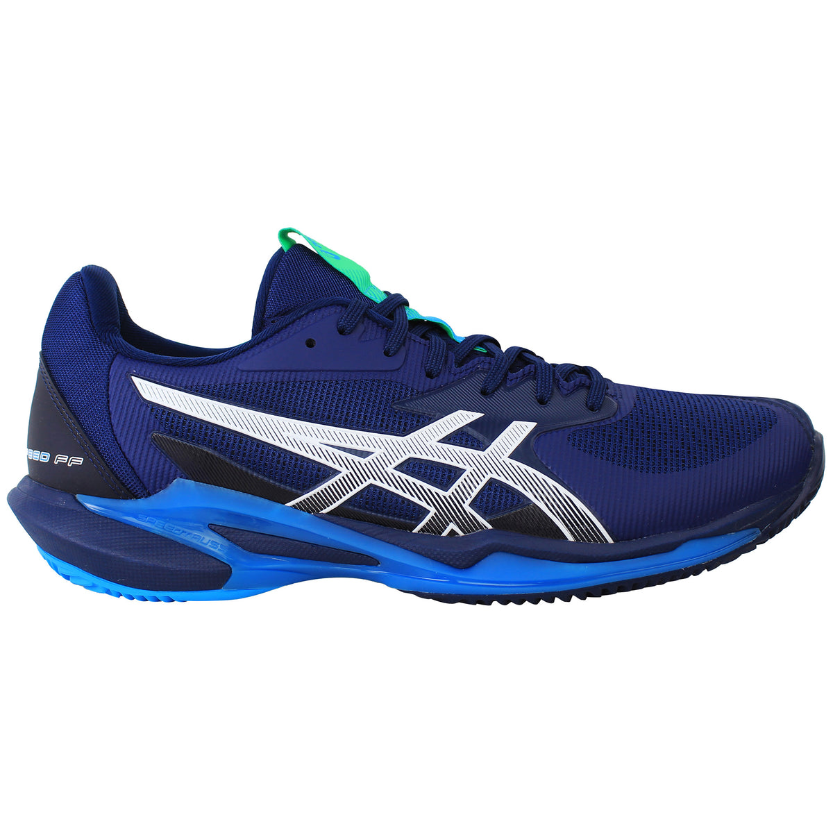 Asics Solution Speed FF 3 Clay Mens Navy Tennis Shoes