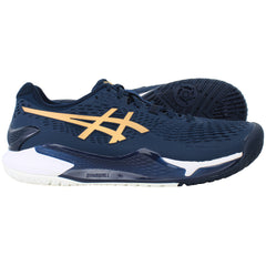 Asics Gel-Resolution 9 Mens Navy Tennis Shoes