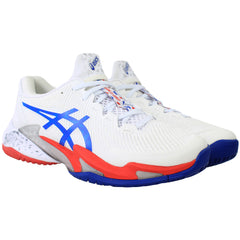 Asics Court FF 3 Novak Mens White Tennis Shoes