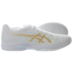 Asics Solution Speed FF Grass Mens White Trainers