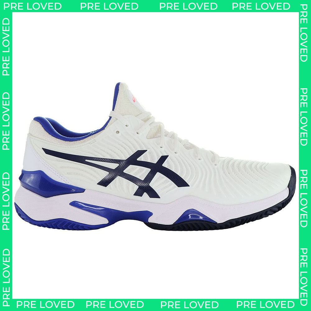 Asics Court FF 2 Clay Tennis Womens White Tennis Shoes NO BOX