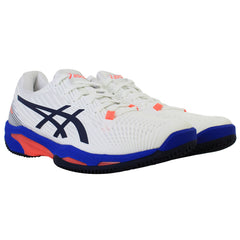 Asics Solution Speed FF 2 Clay Womens White Padel Shoes