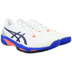 Asics Solution Speed FF 2 Womens White Tennis Shoes