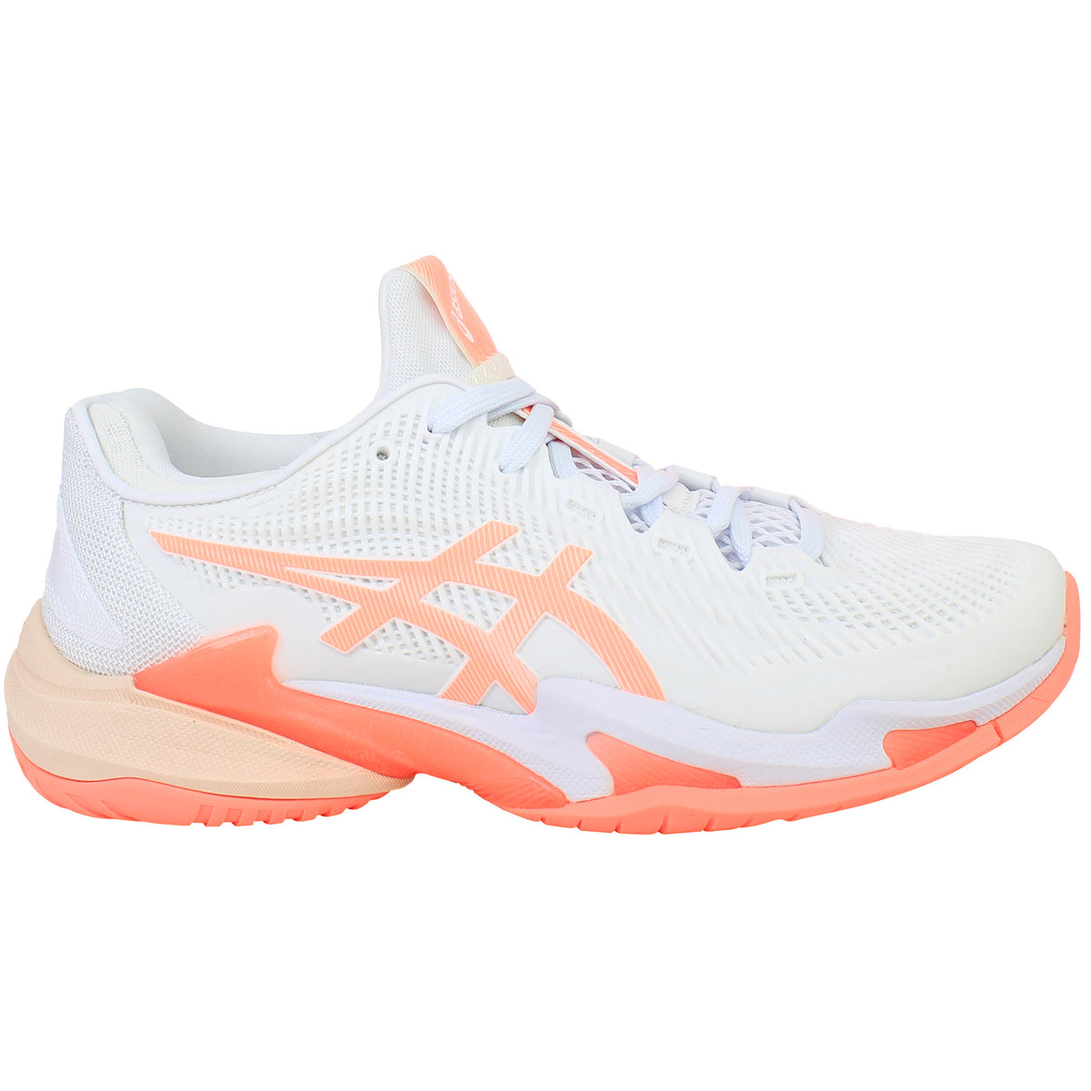 Asics Court FF 3 Womens White Tennis Shoes