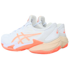 Asics Court FF 3 Clay Womens White Tennis Shoes