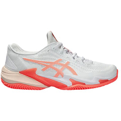 Asics Court FF 3 Clay Womens White Tennis Shoes