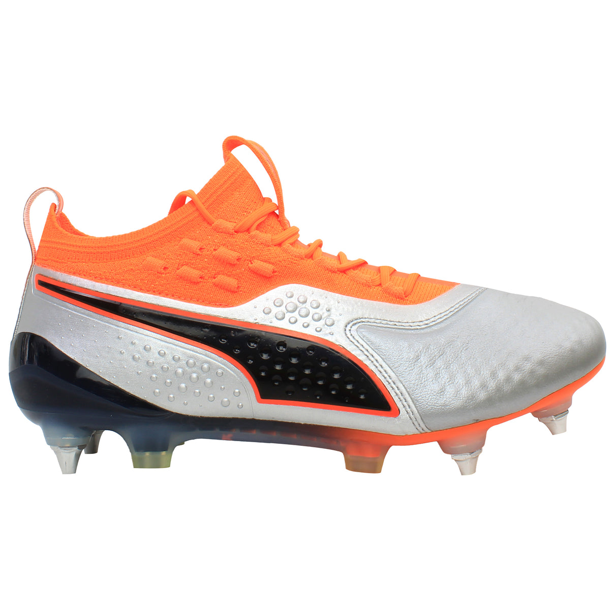 Puma One 1 Mx SG Mens Silver Football Boots