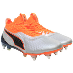 Puma One 1 Mx SG Mens Silver Football Boots