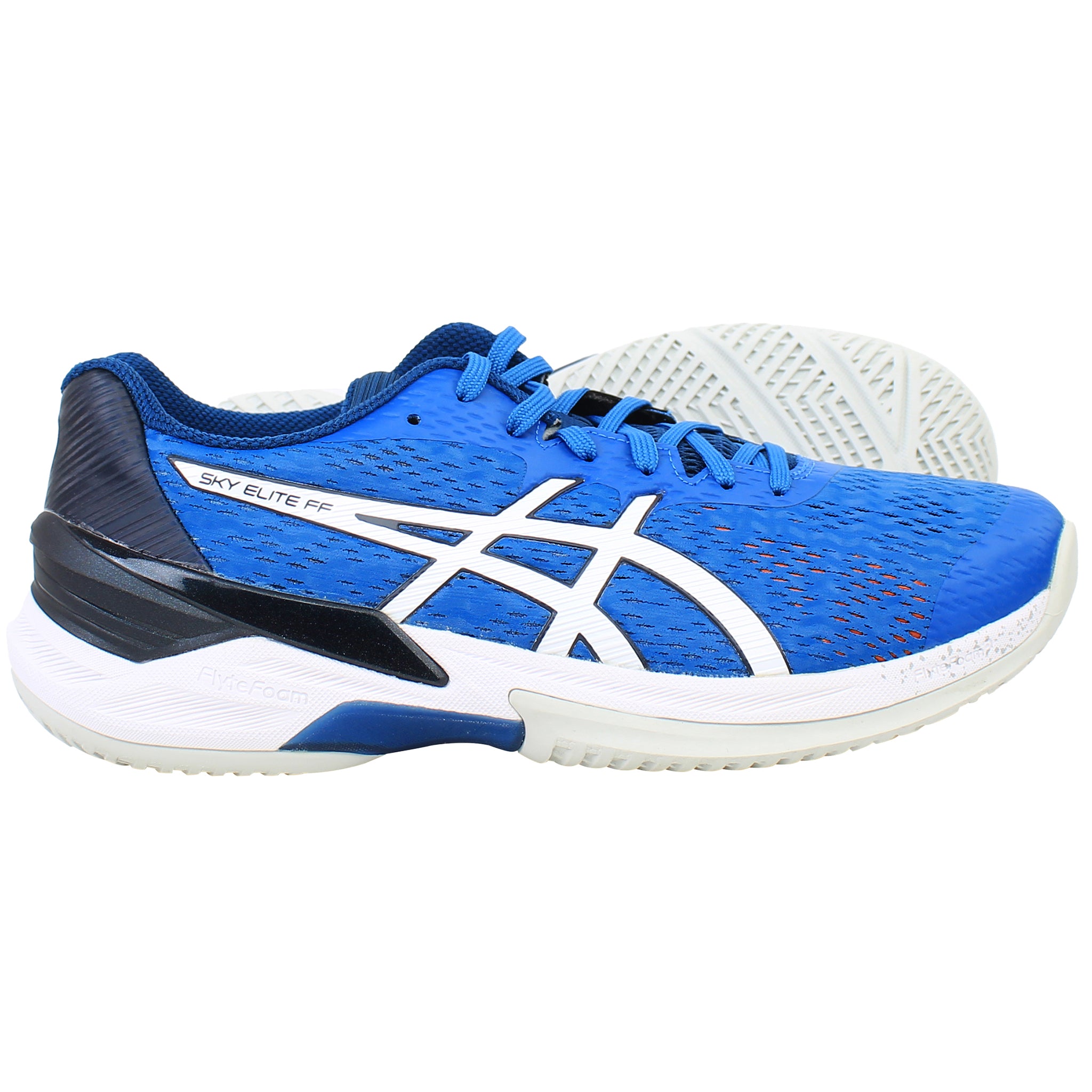 Asics Sky Elite FF Mens Blue Volleyball Shoes