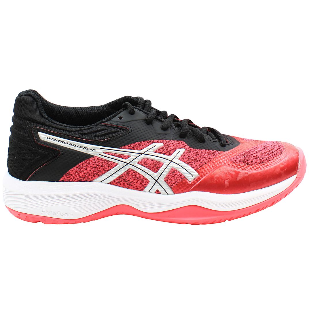 Asics Netburner Ballistic FF Womens Pink/Black Trainers