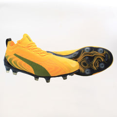 Puma One 20.1 FG/AG Mens Yellow Football Boots NO BOX