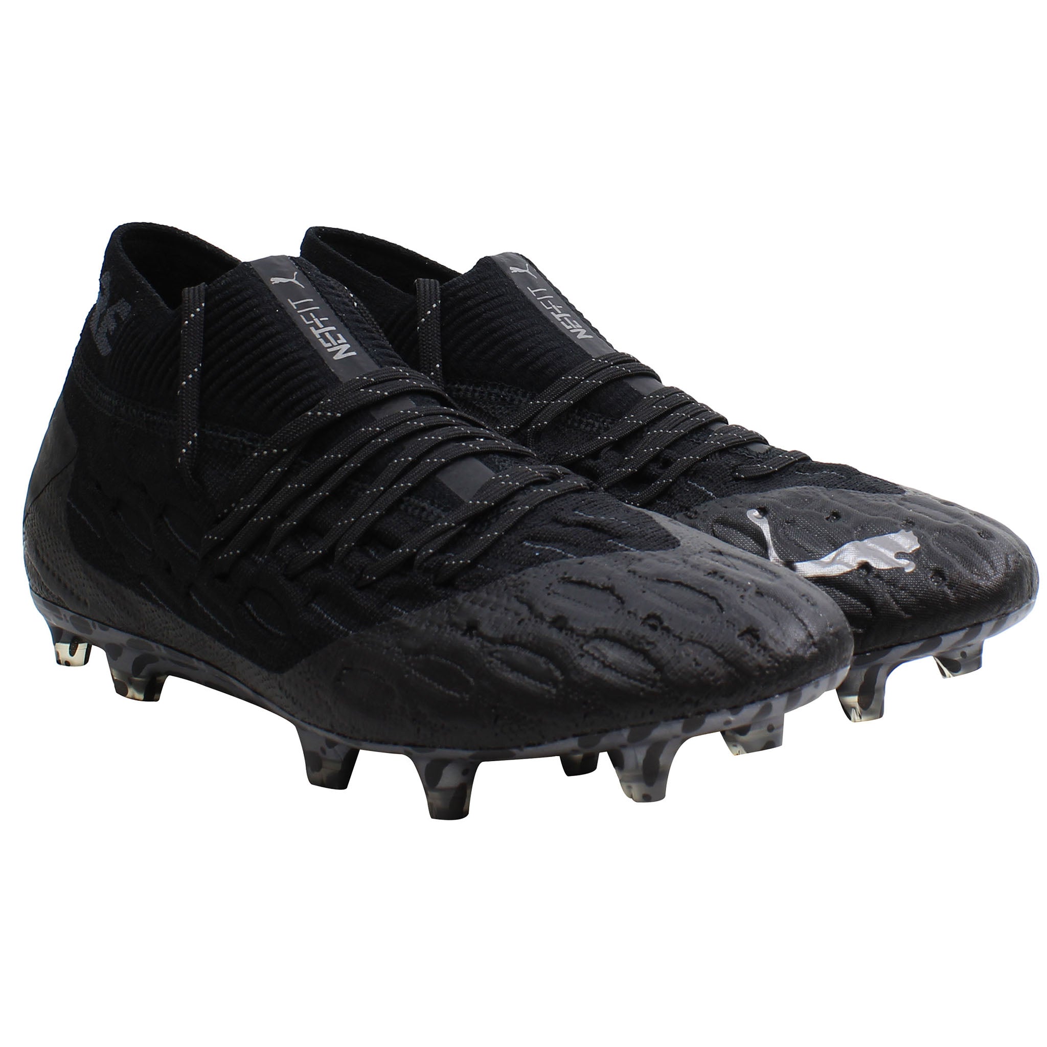 Puma Future 5.1 Netfit FG/AG Mens Black Football Boots