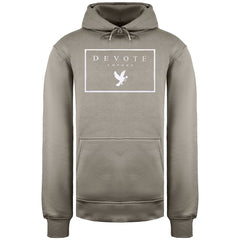 Devote London Dove Mens Nude/White Hoodie