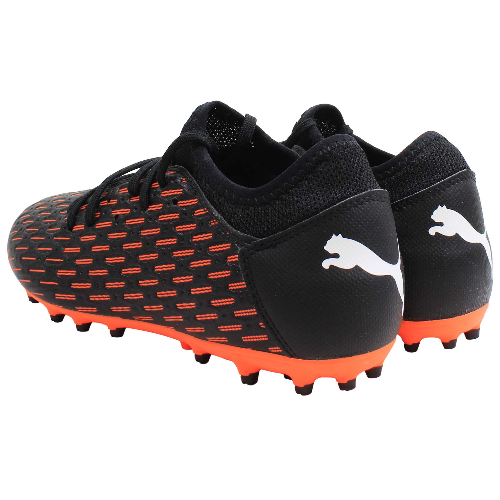 Puma Future 6.4 MG Mens Black/Orange Football Boots