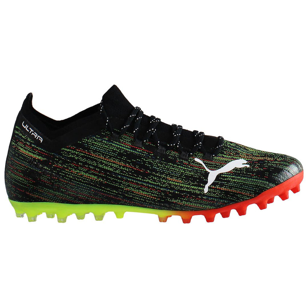 Puma Ultra 1.2 MG Black Mens Football Boots