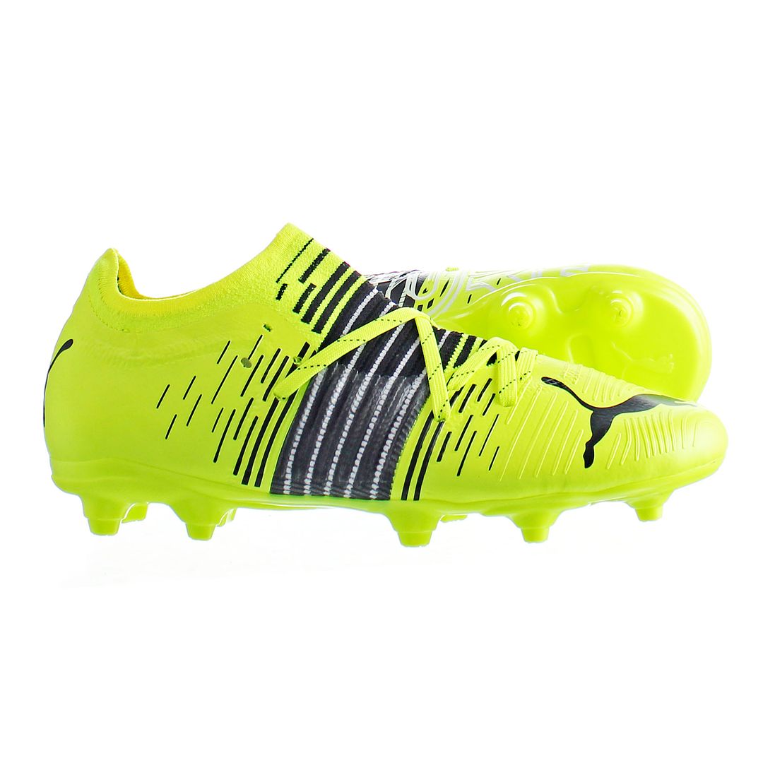 Puma Future 2.1 FG/AG Yellow Kids Football Boots