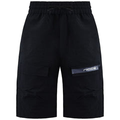 Nicce Element Cargo Mens Black Shorts