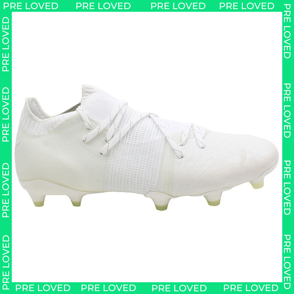Puma Future Z 1.1 Lazertouch FG/AG Mens White Football Boots NO BOX