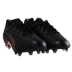 Puma King Platinum 21 FG/AG Mens Black Football Boots