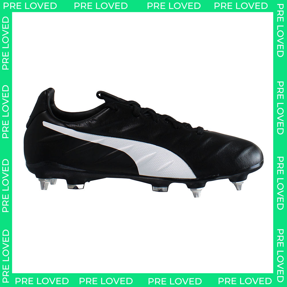 Puma King Platinum 21 MxSG Mens Black Football Boots NO BOX
