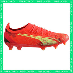 Puma Ultra Ultimate FG/AG Mens Orange Football Boots NO BOX