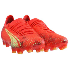 Puma Ultra Ultimate FG/AG Mens Orange Football Boots