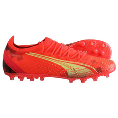 Puma Ultra Ultimate MG Orange Mens Football Boots