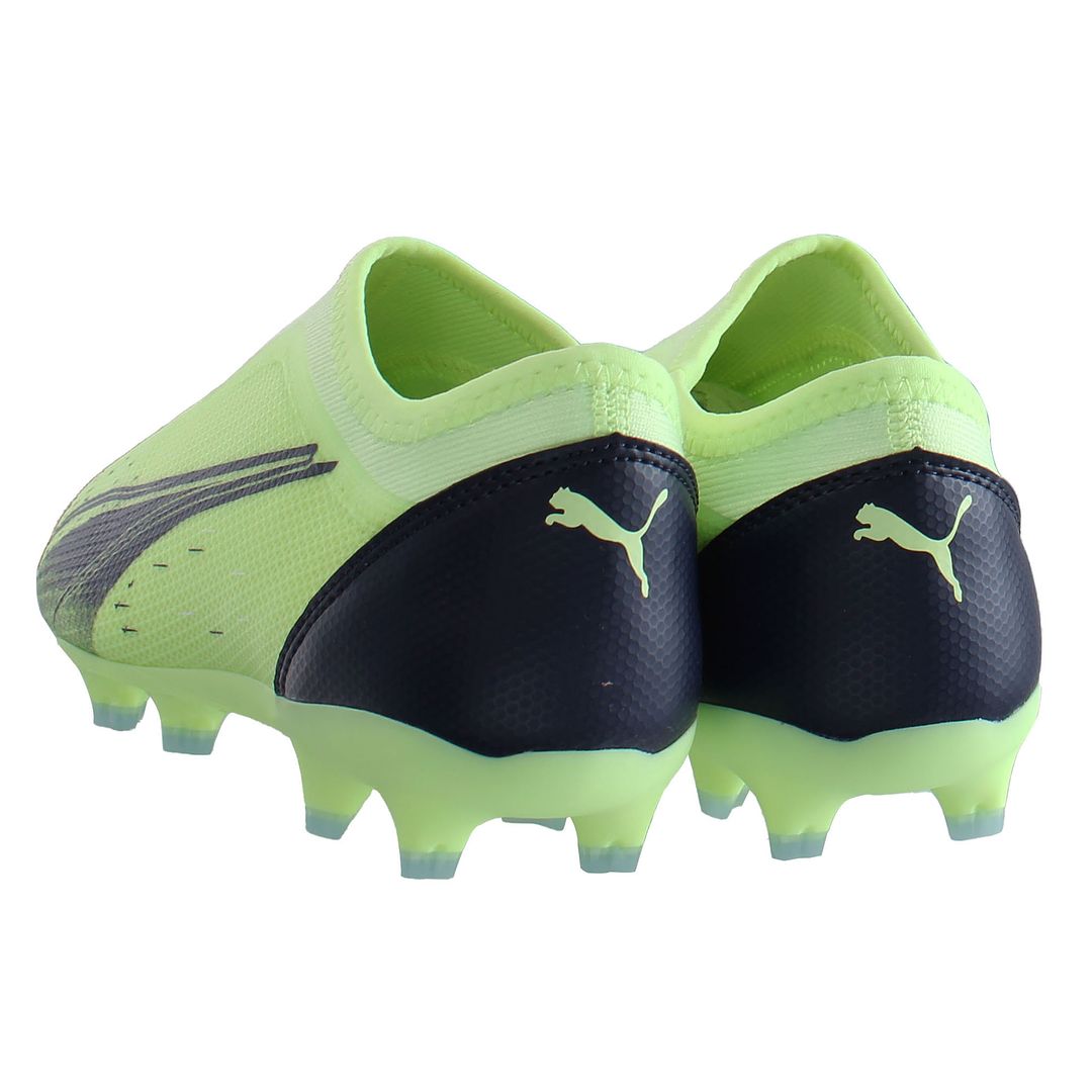 Puma Ultra Match LL FG/AG Kids Green Football Boots