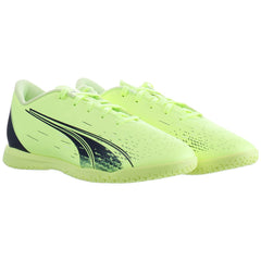 Puma Ultra Play IT Green Kids Football Boots