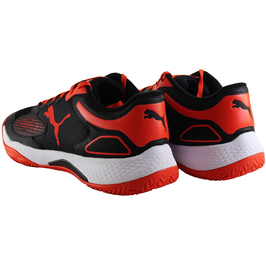 Puma Solarcourt RTC Mens Black Padel Shoes